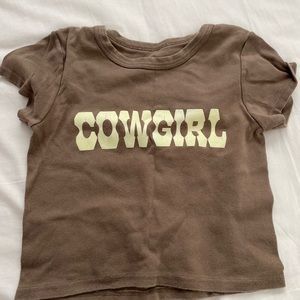 Brandy Melville Ashlyn “Cowgirl” t-shirt